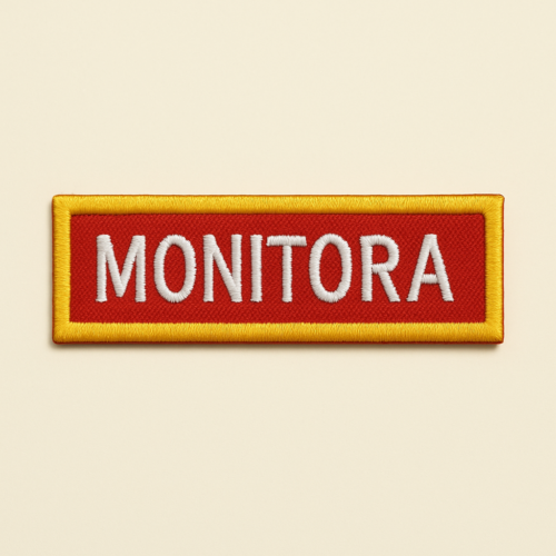 Insignia de cargo Monitora